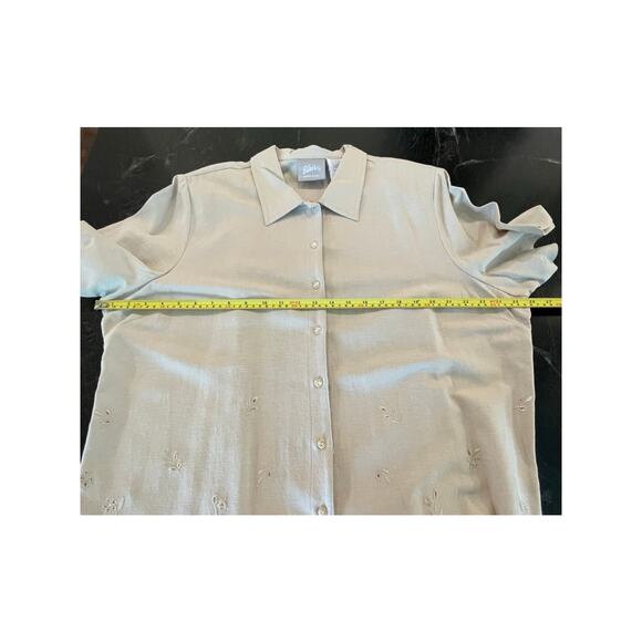 Blair black and taupe floral dress with taupe  2XL PT - Picture 10 of 14